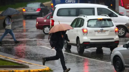 Lluvia en Santiago, Redes Sociales