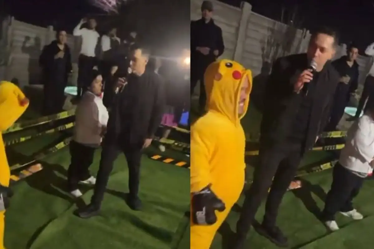 Viralizan video de Karol Lucero animando pelea de personas con enanismo, Captura de X