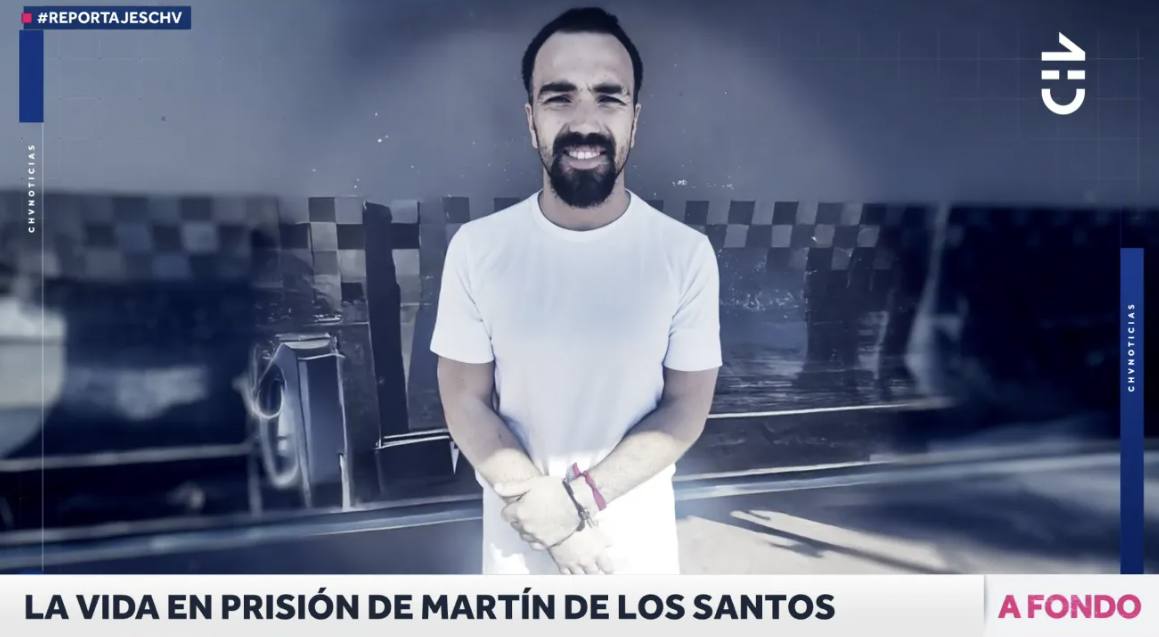 Así luce hoy Martín de los Santos - Captura de Chilevisión