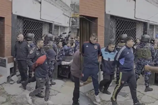 Hinchas de la U detenidos en Argentina ,red X