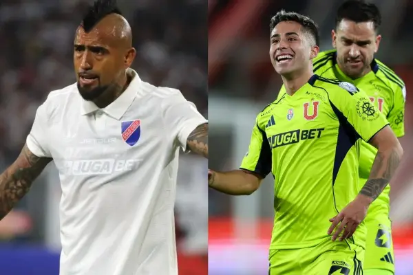 Colo Colo y la U estrenaron camisetas ,red X
