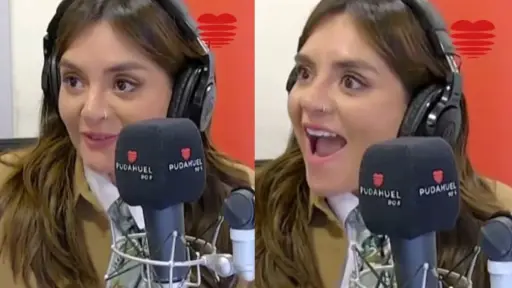 Daniela Muñoz en radio Pudahuel, Instagram