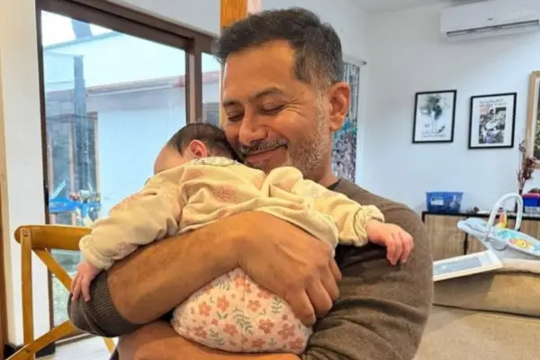 Pedro Ruminot y su pequeña Mila ,Instagram