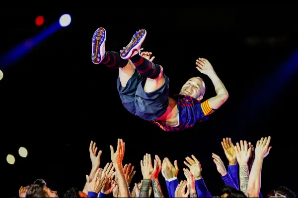 Andrés Iniesta ,Cedida
