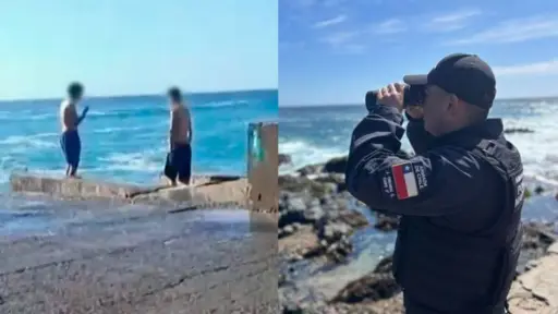 Adolescente de 14 años desapareció tras lanzarse un piquero en Valparaíso, Captura de redes sociales