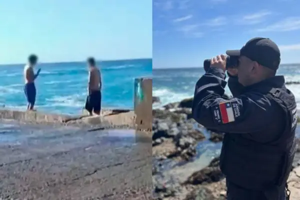 Adolescente de 14 años desapareció tras lanzarse un piquero en Valparaíso ,Captura de redes sociales