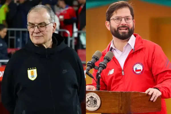 Marcelo Bielsa volvió al Estadio Nacional ,red X