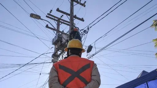 corte de luz, Agencia Uno 