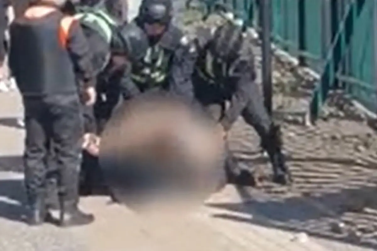 Lamentable hecho en mall de La Florida, Captura