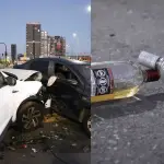 Simulacro de accidente en La Florida, red X