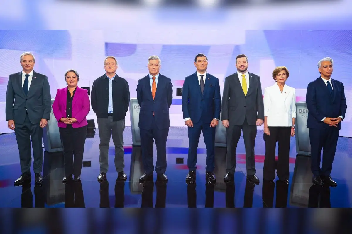 Los ocho postulantes al sillón de La Moneda, red X