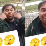 Juan Pablo Álvarez en su trabajo, Captura de pantalla