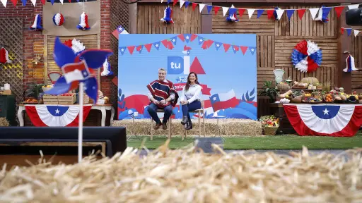 El nuevo set de Tu Día, Cedida - Canal 13