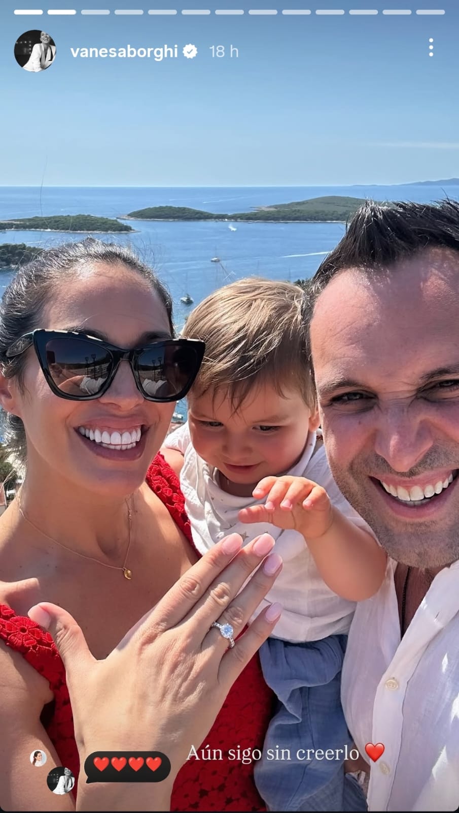 Vanesa Borghi anunció su compromiso con Carlos Garcés tras romántica propuesta en Croacia -    