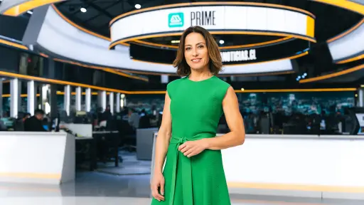 Constanza Santa María fue oficializada en Mega, Mega | Cedida