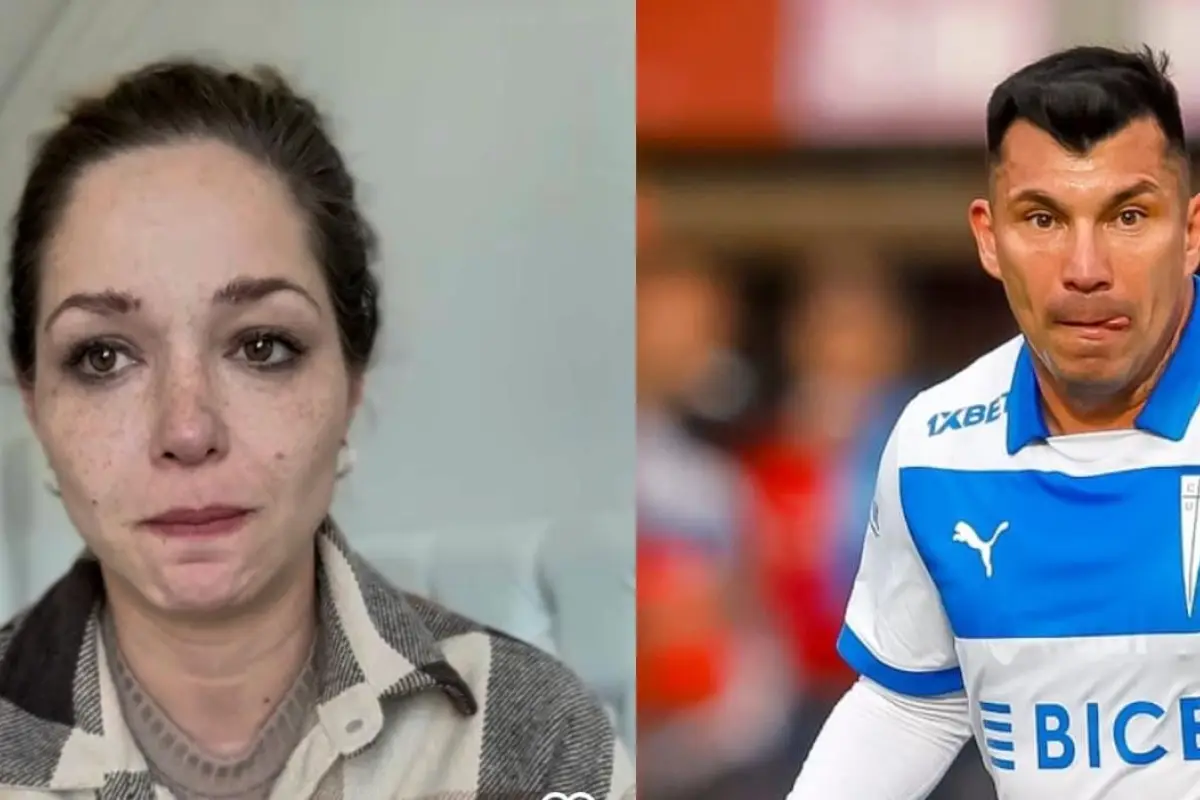 Nicole Block y Gary Medel ,  