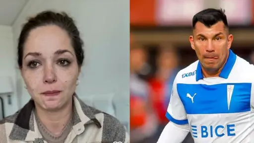 Nicole Block y Gary Medel ,  