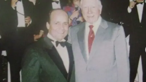 Horacio Saavedra en las fiestas de Augusto Pinochet, red X