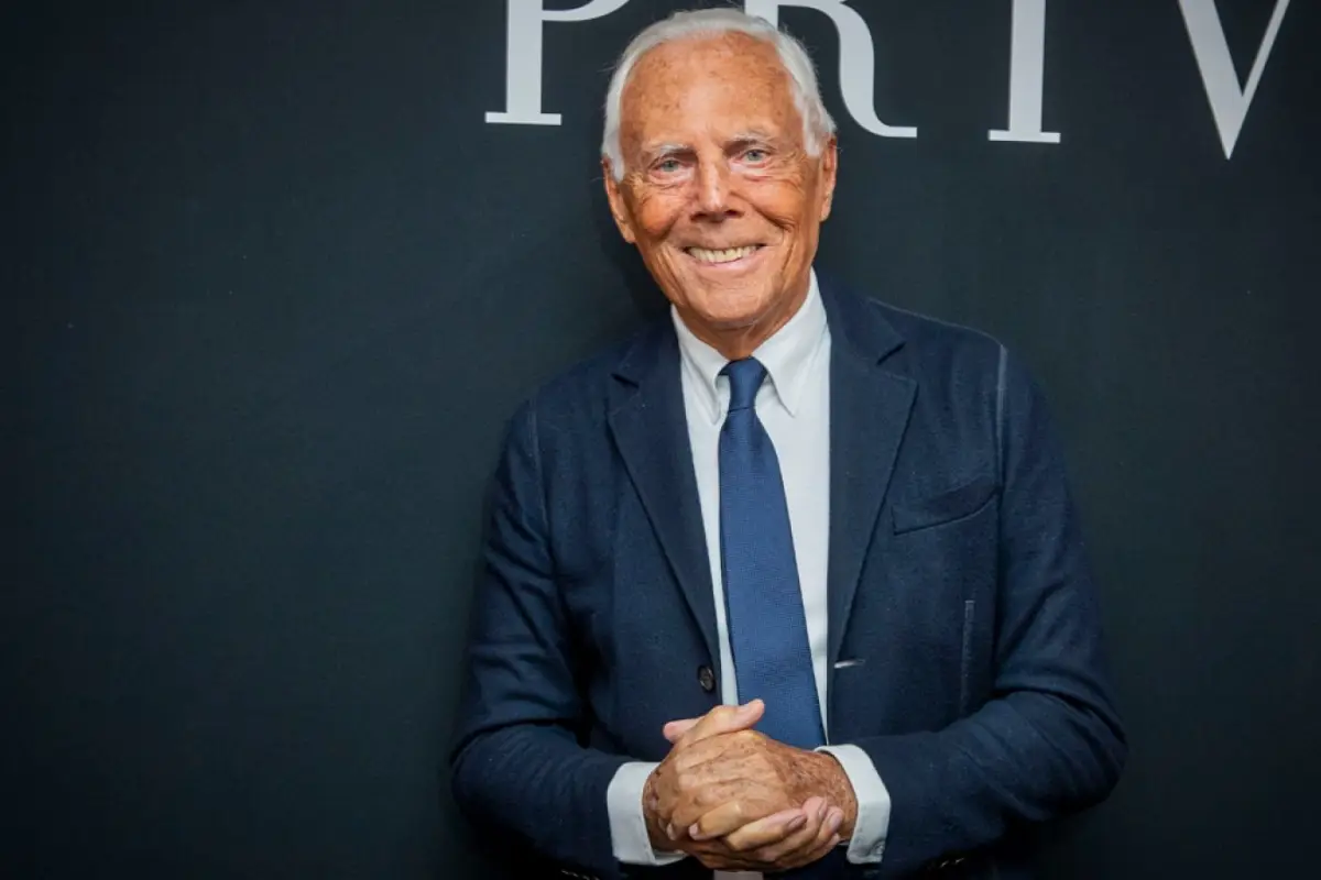 Giorgio Armani fallece a los 91 años, Redes sociales | Referencial