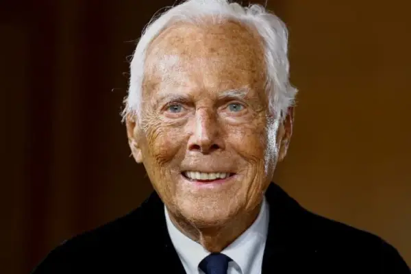 Giorgio Armani y su desconocido vínculo con Chile  ,Redes sociales | Referencial