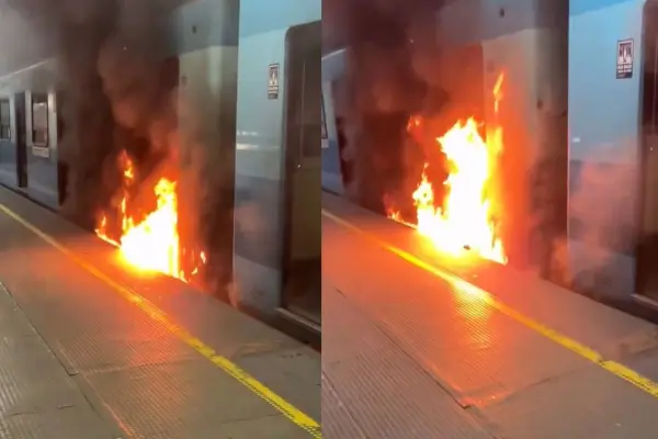 Emergencia en el Metro de Santiago ,red X