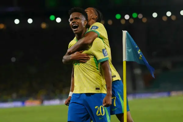 Estevao anotó el 1-0 en el Maracaná ,red X