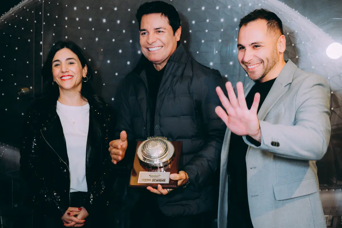 Chayanne recibe La Cúpula Movistar Arena, @movistararena