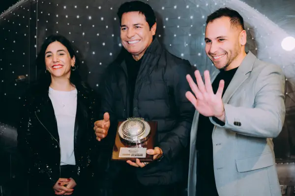Chayanne recibe La Cúpula Movistar Arena ,@movistararena