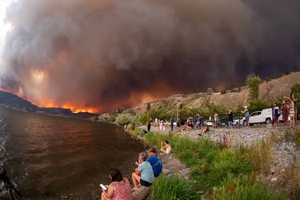      ,Incendios forestales Canadá-2019