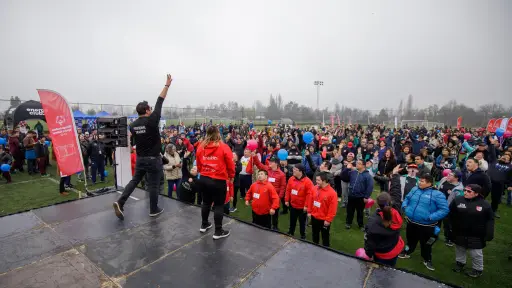 Más de 500 atletas con y sin discapacidad se reúnen en el Primer Festival Deportivo Unificado, Cedida