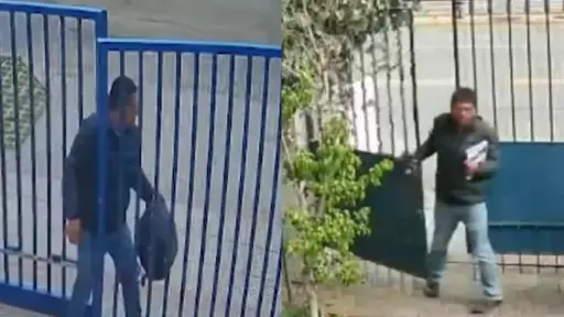 Así operaba reconocido adulto mayor que robaba en el sector oriente de Santiago, Captura | T13
