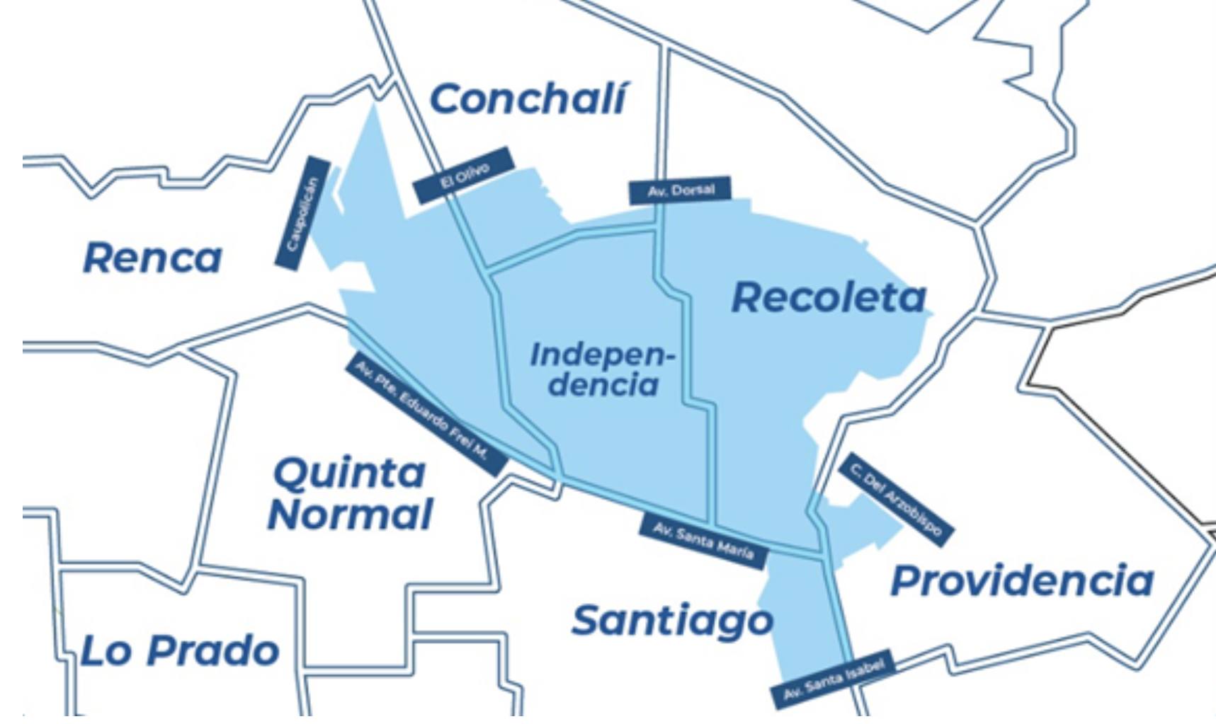 corte de agua en la Región Metropolitana - captura