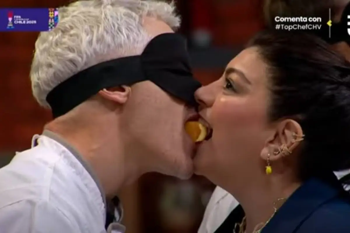 Ricardo Fernández y Fernanda Fuentes , captura