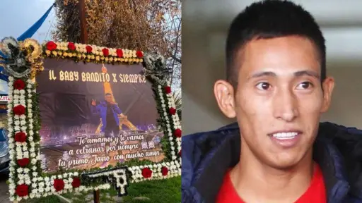 Jairo Vera cantó en el funeral de Baby Bandito, Redes sociales | Referencial