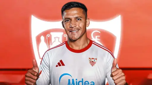 Alexis Sánchez, el nuevo fichaje del Sevilla , Sevilla 