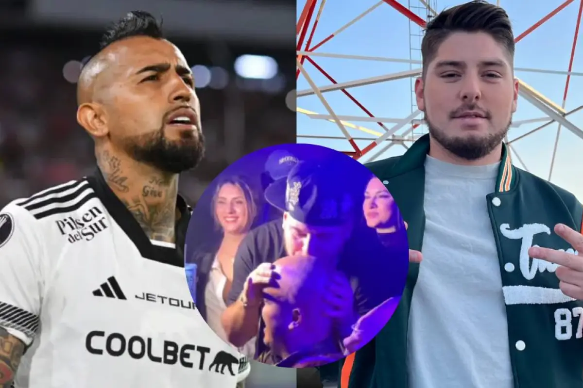 Arturo Vidal estuvo en fiesta con enanos , Redes sociales | Referencial