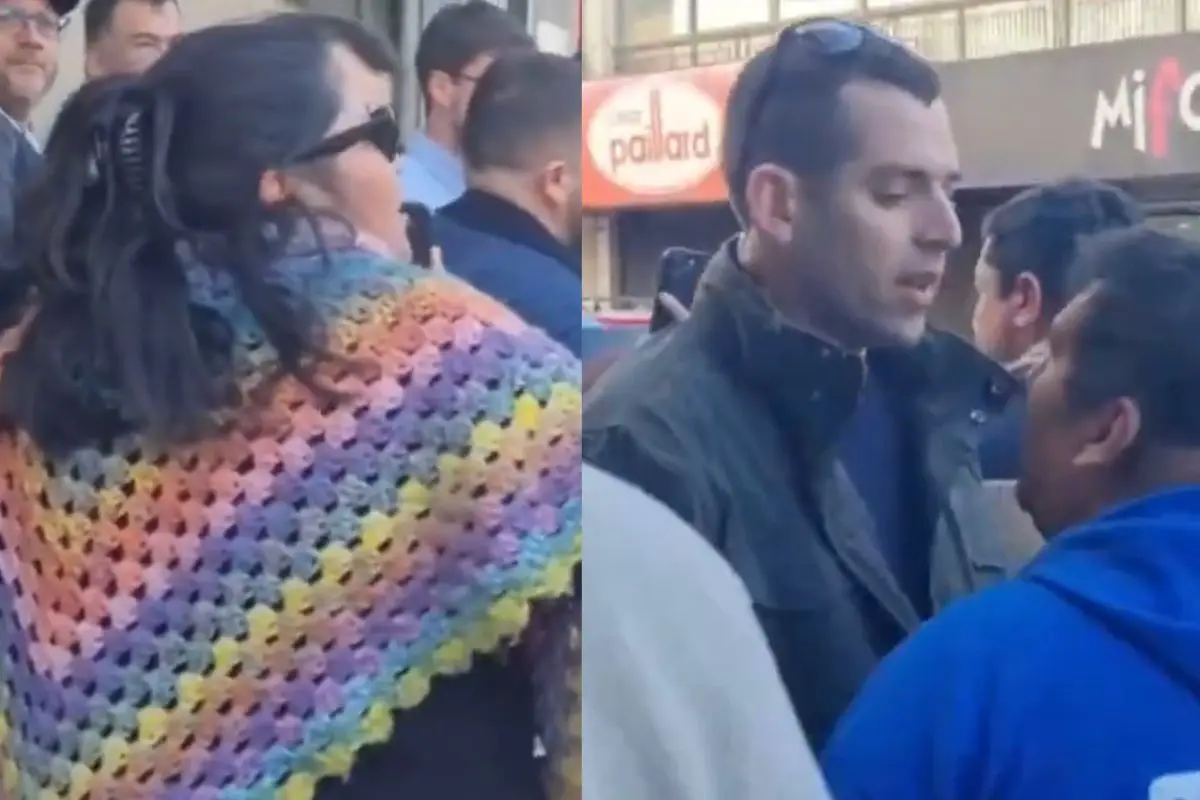 Una mujer intentó agredir a José Antonio Kast, Captura