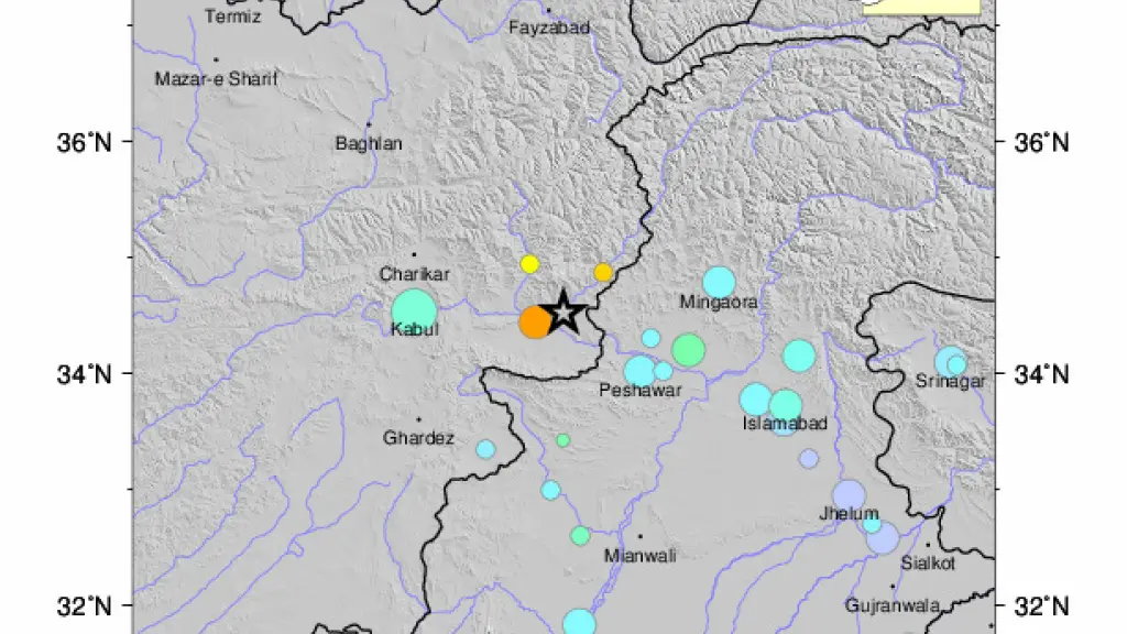       - USGS / epicentro del sismo.