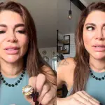 Antonella Ríos sufrió por culpa de un anillo, Captura