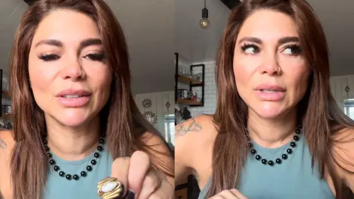 Antonella Ríos sufrió por culpa de un anillo, Captura