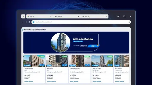 Reactivación inmobiliaria impulsa nuevas plataformas digitales en Chile, Cedida