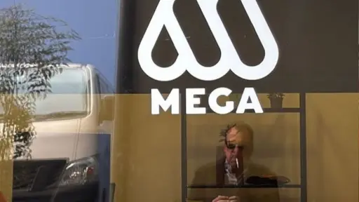 Kaminski en los pasillos de Mega, Captura