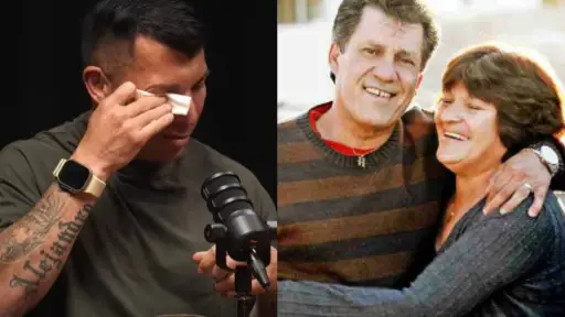 Gary Medel y el respaldo de sus padres, Captura