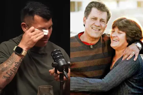 Gary Medel y el respaldo de sus padres ,Captura