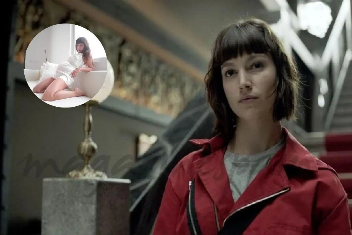 Úrsula Corberó anunció su embarazo con foto en Instagram y aclaró: “Esto no es IA”,    