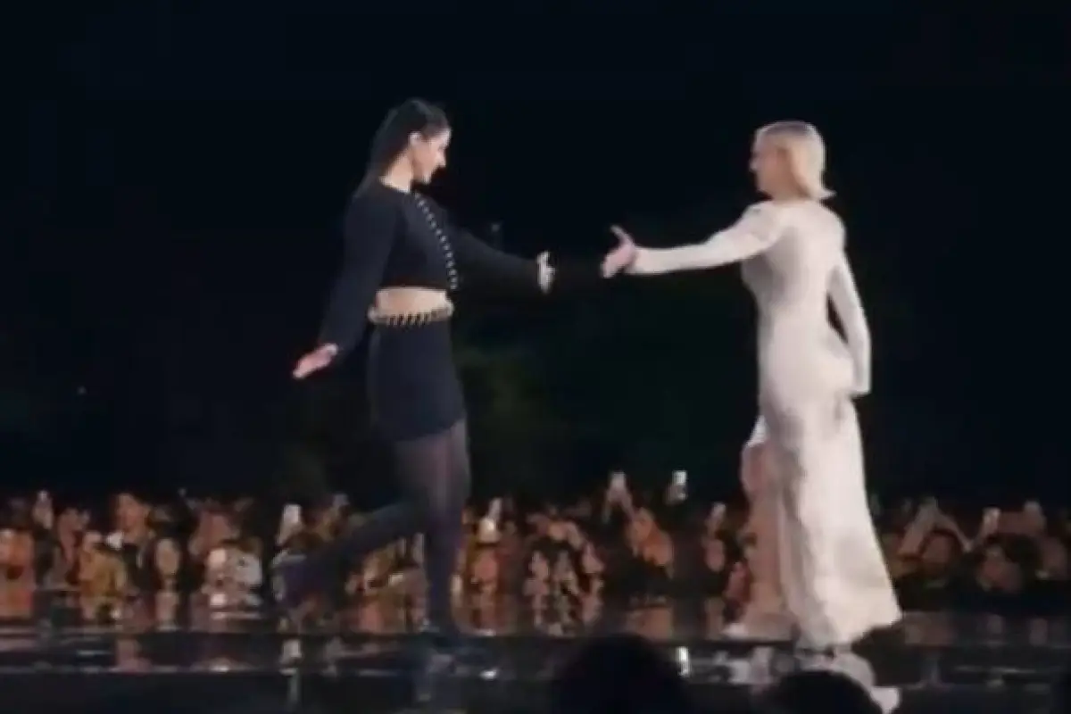 Fran Valenzuela en la Semana de la Moda de Paris, Captura de pantalla