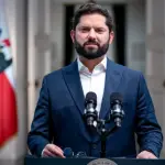 El Presidente Boric se dirigió a la nación, Cedida