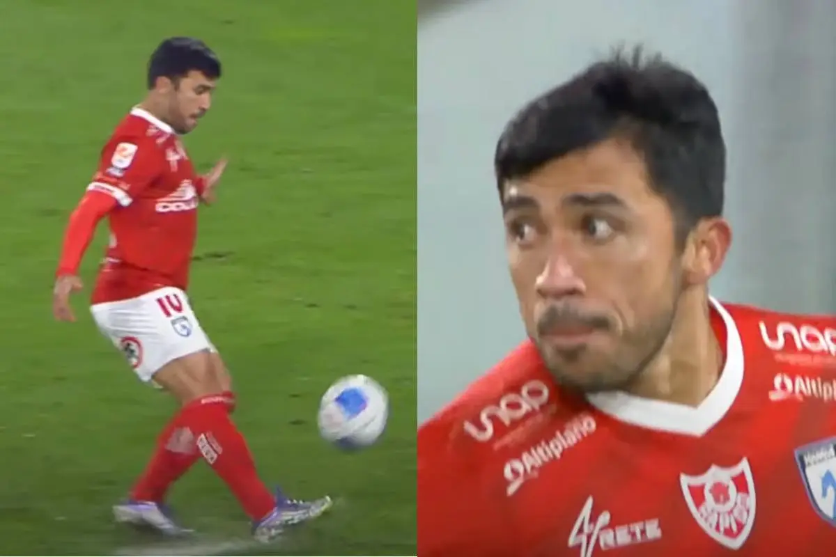 Edson Puch y su penal fallado, Captura de pantalla 
