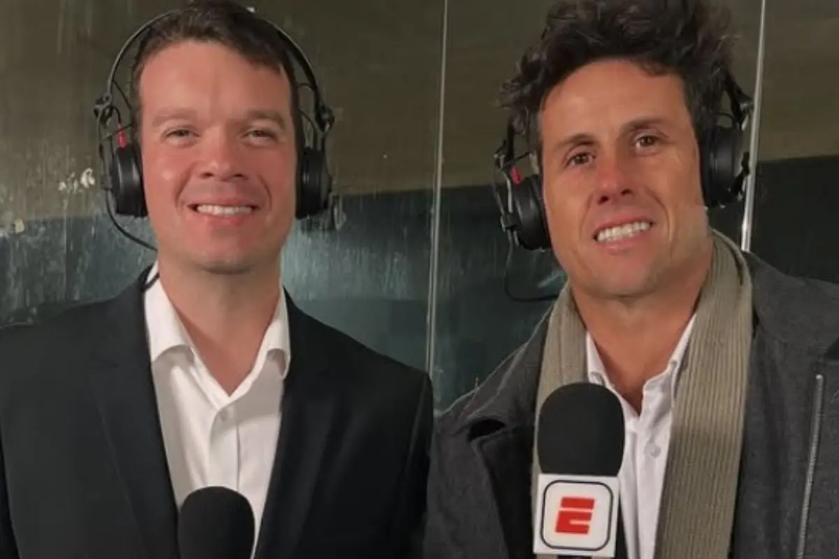 Ricardo Shannon y Diego Rivarola transmitieron el partido de ida, Instagram