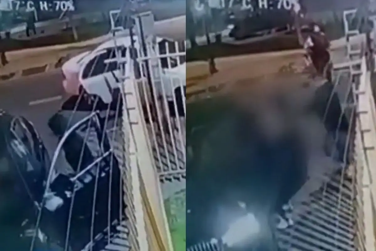 Conserje arriesgó su integridad por salvar a la menor, Captura